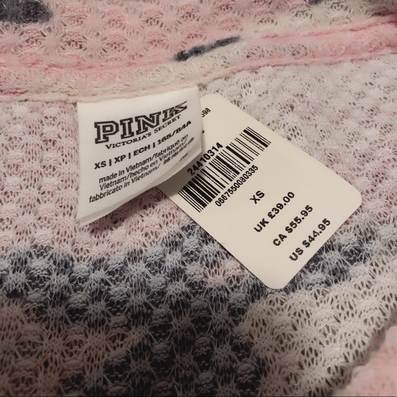 SOLD: VS PINK Camo Long Sleeve - Picture 5 of 5